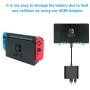 FastSnail HDMI Type C Hub Adapter for Nintendo Switch, HDMI Converter Dock Cable for Switch (Black)