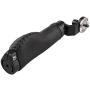 CAMVATE Aluminum Rosette Leather Handle Grip for Rosette Standard Accessory One Pair(Black,M6 Thread,31.8 mm)