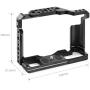 SMALLRIG Camera Cage for Fujifilm X-T3, Aluminum Alloy Cage with Cold Shoe, NATO Rail, Threaded Holes for Arri - 2228