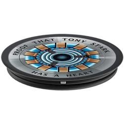 Marvel Avengers Endgame Tony Stark Has a Heart PopSockets Grip and Stand for Phones and Tablets