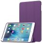 ORIbox Case for iPad 7th 10.2(2019)/iPad Air 3rd 10.5(2019) /iPad Pro 2nd 10.5(2017), Premium Silk Pattern Trifold Stand Smart Cover with Hard PC Back Cover, 10.2/10.5 inch,Purple