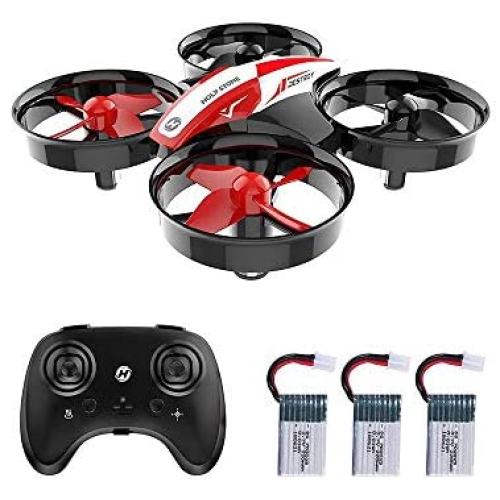 Holy Stone HS210 Mini Drone RC Nano Quadcopter Best Drone for Kids and Beginners RC Helicopter Plane with Auto Hovering, 3D Flip, Headless Mode and Extra Batteries Toys for Boys and Girls