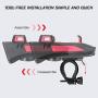 Roeam 4 in 1 Multifunctional Bike Light Bicycle Horn Lamp with Mobile Phone Bracket 250 Lumen Bike Flashlight Bike Horn Phone Holder Power Bank Bicycle Front Light USB Rechargeable Cycling Headlight