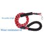 xiao jia hao 5-Foot Dog Leash with Comfortable upholstered Handles and High reflectiveare Suitable for Medium and Large Dogs