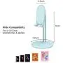 Phone Stand for Desk, Cell Phone Stand Adjustable Desk Phone Holder Tablet Holder Phone Dock (Blue) Phone Stand for Desk, Cell Phone Stand Adjustable Desk Phone Holder Tablet Holder Phone Dock (Blue)