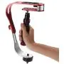 eoocvt Pro Handheld Steadycam Video Stabilizer Handle Grip Steady Support for Canon Nikon Sony Camera Cam Camcorder DV DSLR - Rubber Handle