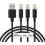 MFi Certified Lightning Cable - Marchpower iPhone Charger Cable - 3Pack 3FT iPhone USB Charging Cable for iPhone Xs Max X 8Plus 7Plus 6S Plus 6 5S iPad Pro Air iPod and More - Black MFi Certified Lightning Cable - Marchpower iPhone Charger Cable - 3Pack 3FT iPhone USB Charging Cable for iPhone Xs Max X 8Plus 7Plus 6S Plus 6 5S iPad Pro Air iPod and More - Black