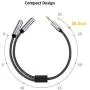 Headsets Splitter Adapter, 3.5mm Jack Separate Headphone & Mic Plug Adapter 3.5mm Combo Audio Adapter Cable for PS4 Gaming Headset PC Xbox One Nintendo Switch Laptop -DuKabel Top Series Headsets Splitter Adapter, 3.5mm Jack Separate Headphone & Mic Plug Adapter 3.5mm Combo Audio Adapter Cable for PS4 Gaming Headset PC Xbox One Nintendo Switch Laptop -DuKabel Top Series