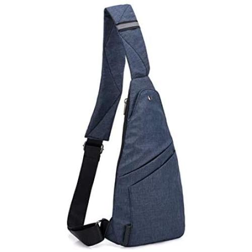 TOLOG Sling Bag Water Resistant Crossbody Personal Pocket Bag Lightweight Chest Shoulder Backpack for Travel Hiking