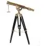 Vintage Tripod Reflecting Telescope Antique Dutch Brass Nautical Unique Eyepiece Harbour Master Stand Vintage Tripod Reflecting Telescope Antique Dutch Brass Nautical Unique Eyepiece Harbour Master Stand
