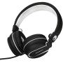 Rockpapa 950 Stereo Lightweight Foldable Headphones Adjustable Headband with Microphone 3.5mm for Cellphones Smartphones iPhone Tablets Laptop Computer Mp3/4 DVD Black White