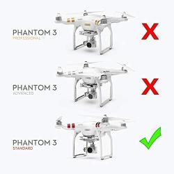 3 in 1 Repair Parts for DJI Phantom 3 Standard,Replacement Gimbal Mount Plate Shock Absorbing Board 6x Rubber Ball 6x Anti-drop Pin Kits