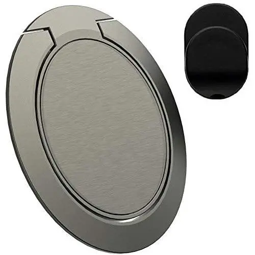 Worlds Slimmest Phone Ring Holder,Attom Tech Ultra Thin Cell Phone Ring Stand for Magnetic Car Mount Hook Compatible for iPhone Xs XR X 8 7 Plus 6S 6 5s 5 SE,Galaxy S8 S7 S6 Edge,Note 8 (Black) Worlds Slimmest Phone Ring Holder,Attom Tech Ultra Thin Cell Phone Ring Stand for Magnetic Car Mount Hook Compatible for iPhone Xs XR X 8 7 Plus 6S 6 5s 5 SE,Galaxy S8 S7 S6 Edge,Note 8 (Black)