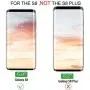 [2 Pack] MSLAN Samsung Galaxy S8 Screen Protector,3D Curved Tempered [Anti-Bubble][9H Hardness][HD Clear][Anti-Scratch][Case Friendly] Glass Screen Film Compatible Samsung Galaxy S8 Black