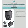 【Z-TAC Official Store】 Waterproof PTT Cable for Plug for Z Tactical C II H50 & H60HD01 Noise Reduction Headset, PTT with Tactical Headphones, Headset Adapter, Outdoor Headphones, Z112