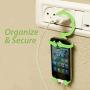 Bondi Silicon Flexible Cell Phone Holder, (Green)