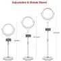 8" Selfie Ring Light with Stand & Cell Phone Holder for Live Stream/Makeup, Beemoon Mini Desk Led Camera Ringlight for YouTube Video/Photography Compatible with iPhone Xs Max XR Android (2020 Version) 8" Selfie Ring Light with Stand & Cell Phone Holder for Live Stream/Makeup, Beemoon Mini Desk Led Camera Ringlight for YouTube Video/Photography Compatible with iPhone Xs Max XR Android (2020 Version)