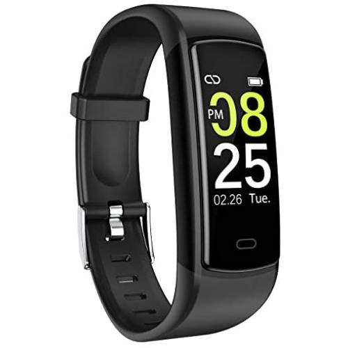 SIKADEER Fitness Tracker, Activity Tracker Waterproof Health Tracker with Blood Pressure Heart Rate Monitor, Sleep Monitor, Step Counter, Calories Fitness Watch for Women Men Kids