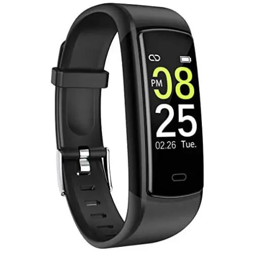 SIKADEER Fitness Tracker, Activity Tracker Waterproof Health Tracker with Blood Pressure Heart Rate Monitor, Sleep Monitor, Step Counter, Calories Fitness Watch for Women Men Kids SIKADEER Fitness Tracker, Activity Tracker Waterproof Health Tracker with Blood Pressure Heart Rate Monitor, Sleep Monitor, Step Counter, Calories Fitness Watch for Women Men Kids