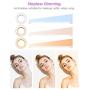 Selfie Ring Light, BlitzWolf Selfie Light with 40 LED & 4 Lighting Modes Rechargeable Clip on Circle LED Light Portable Circle Light for Phone Laptop iPad Photography Video Makeup(White)