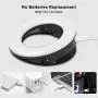 Selfie Ring Light,40 LEDs USB Rechargeable Portable Clip-on Selfie Fill Light,3 Light Modes LED Circle Light for Smart Phone Photography, Camera Video, Girl Makes up (Black) Selfie Ring Light,40 LEDs USB Rechargeable Portable Clip-on Selfie Fill Light,3 Light Modes LED Circle Light for Smart Phone Photography, Camera Video, Girl Makes up (Black)