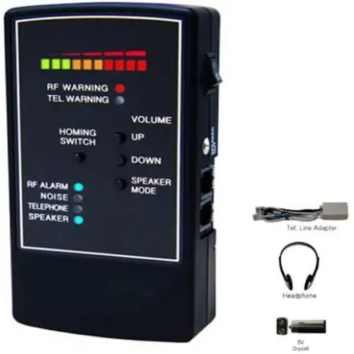 PRO-10G DD804 Cell Phone and GPS Bug Detector