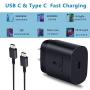 USB C PD Charger, 25W Fast Power Adapter and Type C Cable Compatible with Samsung Note 10 / Plus / S20 / S9 S8/ S10e / S10 5G Ultra, Google Pixel 4 3 2 3A / Pixel 2 XL 3XL 4XL, iPad Pro 12.9, 11