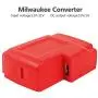 DSANKE 18V M18 USB Charger Adapter for Milwaukee Li-ion Battery- Phones iPads Radios Charger Adapter DSANKE 18V M18 USB Charger Adapter for Milwaukee Li-ion Battery- Phones iPads Radios Charger Adapter