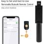 Selfie Stick Tripod- Bluetooth Wireless Remote Shutter Tripod, Mini Extendable Aluminum Cell Phone Stand, 270° Rotation Portable Monopod Compatible with iPhone and Android Smartphone