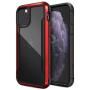 X-Doria Raptic Shield, iPhone 11 Case (Formerly Defense Shield) - Military Grade Drop Tested, Anodized Aluminum, TPU, and Polycarbonate Protective Case for Apple iPhone 11, Red