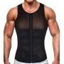 TAILONG Men Shirt Vest Slimming Underwear Body Shaper Tight Tank Top Waist Trainer Tummy Control Girdle