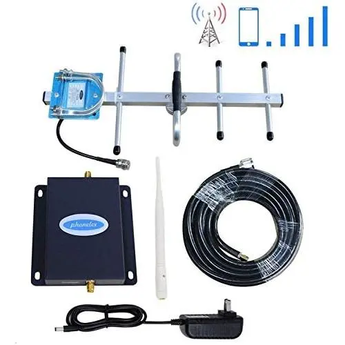 AT&T Cell Phone Signal Booster 4G LTE 700Mhz Band 12/17 US Cellular T-Mobile Cell Phone Booster AT&T Cell Signal Booster ATT Mobile Signal Booster Repeater AT&T Cell Signal Amplifier with Antennas Kit