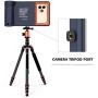 Willbox Professional [15m/50ft] Diving Surfing Swimming Snorkeling Photo Video Waterproof Protective Case Underwater Housing for Galaxy and iPhone Series Smartphones with Lanyard (Orange)