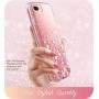 i-Blason iPhone7/8Plus-CosmoV2-SP-Pink Cosmo Glitter Clear Bumper Case for iPhone 8 Plus/iPhone 7 Plus, Pink