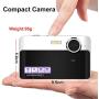 Digital Camera Compact Camera 24 MP Digital Cameras Mini Camera 2.4 inch LCD Screen Vlogging Camera with 3X Digital Zoom Macro Function Perfect for Adult, Kids, Beginners