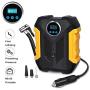 Digital Air Compressor for Car Auto Pump Portable Tire Inflator with LED Light DC 12V