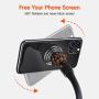 TORRAS Magnetic Cup Holder for Car, Gooseneck Magnet Cell Phone Car Mount Cradle Compatible with iPhone SE/Xs Max/X / 11/8, Samsung Galaxy S20 / S10 / S9 and More