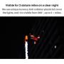 Ulanzi DR-01 Drone Light Flash LED Light 3 Model RGB Drone Location Indicator Light for DJI Night Flight Searching Lighting Drone Accessories Slow Flash/Strobe