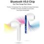 Wireless Earbuds, AUGYMER Bluetooth 5.0 True Earphones Auto Pairing Bluetooth Headphones TWS Stereo HiFi Headphones for Running Sports in-Ear with Type-C Charging Case Built in Mic Headset (Pink)
