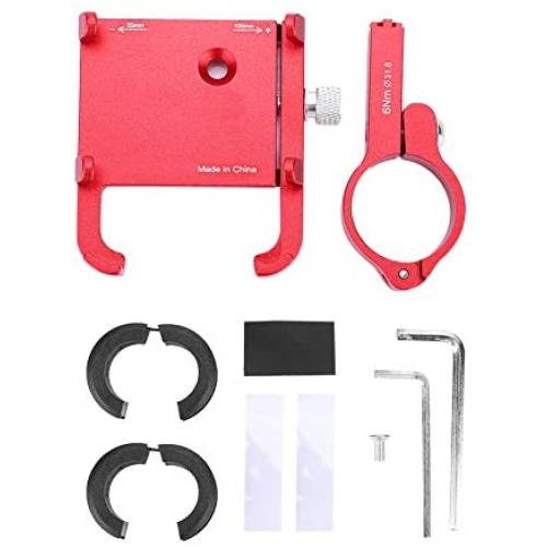 iFCOW Bicycle Phone Holder, GUB PRO2 Road Bicycle Mountain Bike Handlebar Mobile Phone Holder Cycling Accessory Titanium