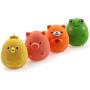 Chiwava 4PCS 2.4 Squeak Latex Puppy Toy Funny Animal Sets Pet Interactive Play for Small Dog Assorted Color Chiwava 4PCS 2.4 Squeak Latex Puppy Toy Funny Animal Sets Pet Interactive Play for Small Dog Assorted Color
