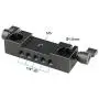 CAMVATE 15mm Rod Clamp Railblock for DSLR 15mm Rail Rig Rod Support System(2 PCS) CAMVATE 15mm Rod Clamp Railblock for DSLR 15mm Rail Rig Rod Support System(2 PCS)