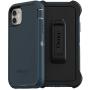 OtterBox DEFENDER SERIES SCREENLESS EDITION Case for iPhone 11 - GONE FISHIN (WET WEATHER/MAJOLICA BLUE)