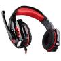 Each 3.5 mm Gaming Headphones Headset Headband with Microphone & LED Light for Playstation 4 PS4 Tablet PC iPhone 6/6s/6 plus/5s/5c/5 Mobile Phones Black+Red