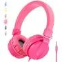 ONTA gorsun Foldable On Ear Audio Adjustable Lightweight Headphone for Kids Cellphones Smartphones iPhone Laptop Computer Mp3/4 Earphones (Pink) ONTA gorsun Foldable On Ear Audio Adjustable Lightweight Headphone for Kids Cellphones Smartphones iPhone Laptop Computer Mp3/4 Earphones (Pink)