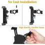 Amoner Bicycle Phone Mount, Anti Shake and Stable Cradle Clamp with 360° Rotation Bicycle Phone Mount/Bike Accessories/Bike Phone Holder for iPhone Android GPS Other Devices up to 6.5 inches
