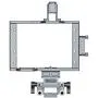 Sevenoak SK-C03 Aluminum Camera Cage with Top Handle, HDMI Adapter, and 15mm Rail System with Quick-Release Base - Universal Design fits DSLR Cameras with and Without Battery Grip