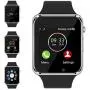Smart Watch - Sazooy Bluetooth Smart Watch Support Make/Answer Phones Send/Get Messages Compatible Android iOS Phones with Camera Pedometer SIM SD Card Slot for Men Women (Silver)