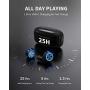VANKYO Wireless Earbuds X180 in-Ear Bluetooth 5.0 Earphones for iPhone Android with USB-C Charging Case, IPX7 Waterproof Sport Headphones with Mic, Touch Control for Gym, Home, Office, Single/Twin