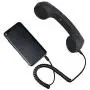 CM Vintage Retro Telephone Handset Cell Phone Receiver MIC Microphone for Cellphone Smartphone, 3.5 mm Socket (Black) CM Vintage Retro Telephone Handset Cell Phone Receiver MIC Microphone for Cellphone Smartphone, 3.5 mm Socket (Black)